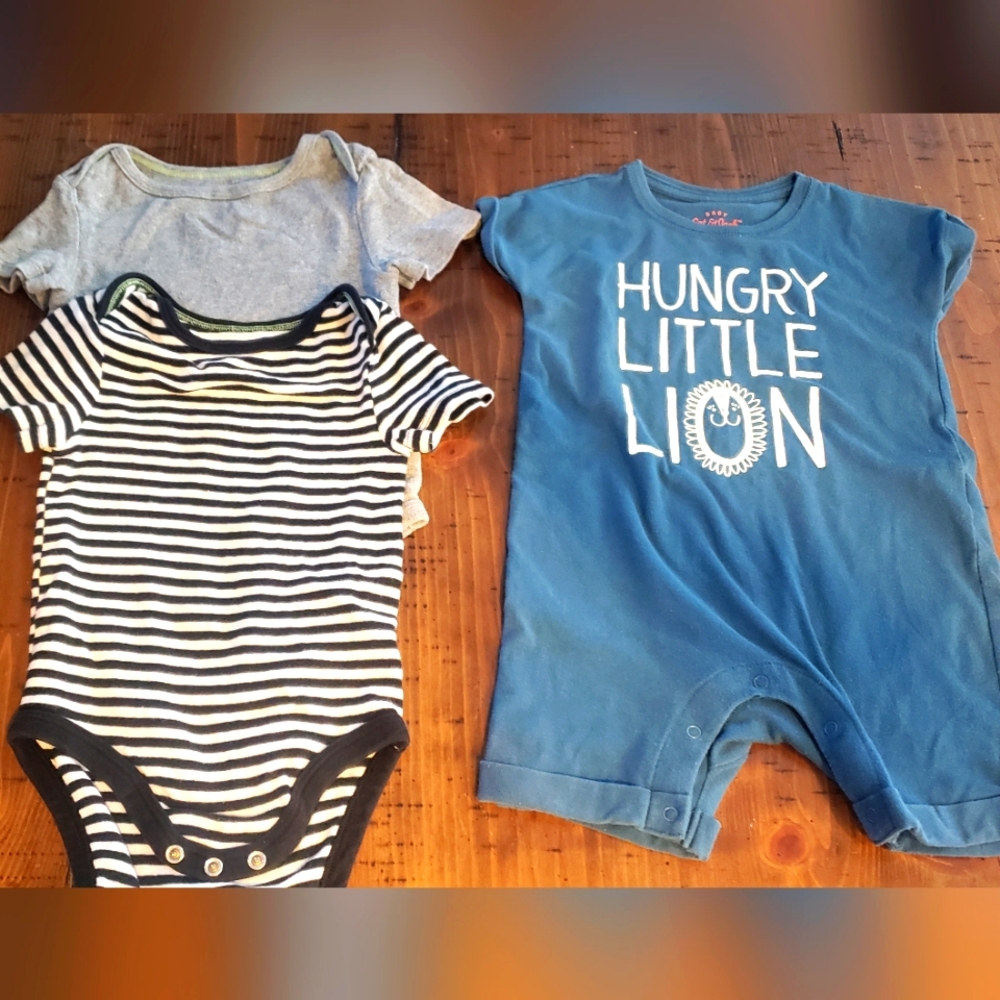 Cat & Jack and Cloud Island onesies